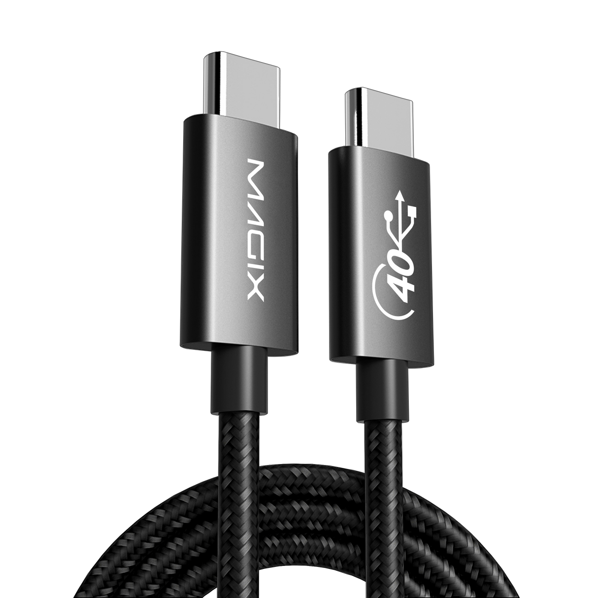 100W Thunderbolt 4/USB4 Cable 40Gbps 1Mt