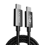 100W Thunderbolt 4/USB4 Cable 40Gbps 1Mt