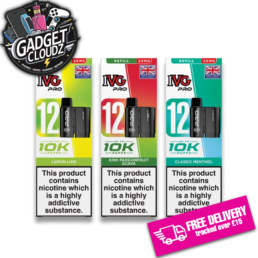 IVG 12 Pro Refill Pods 10K Puffs