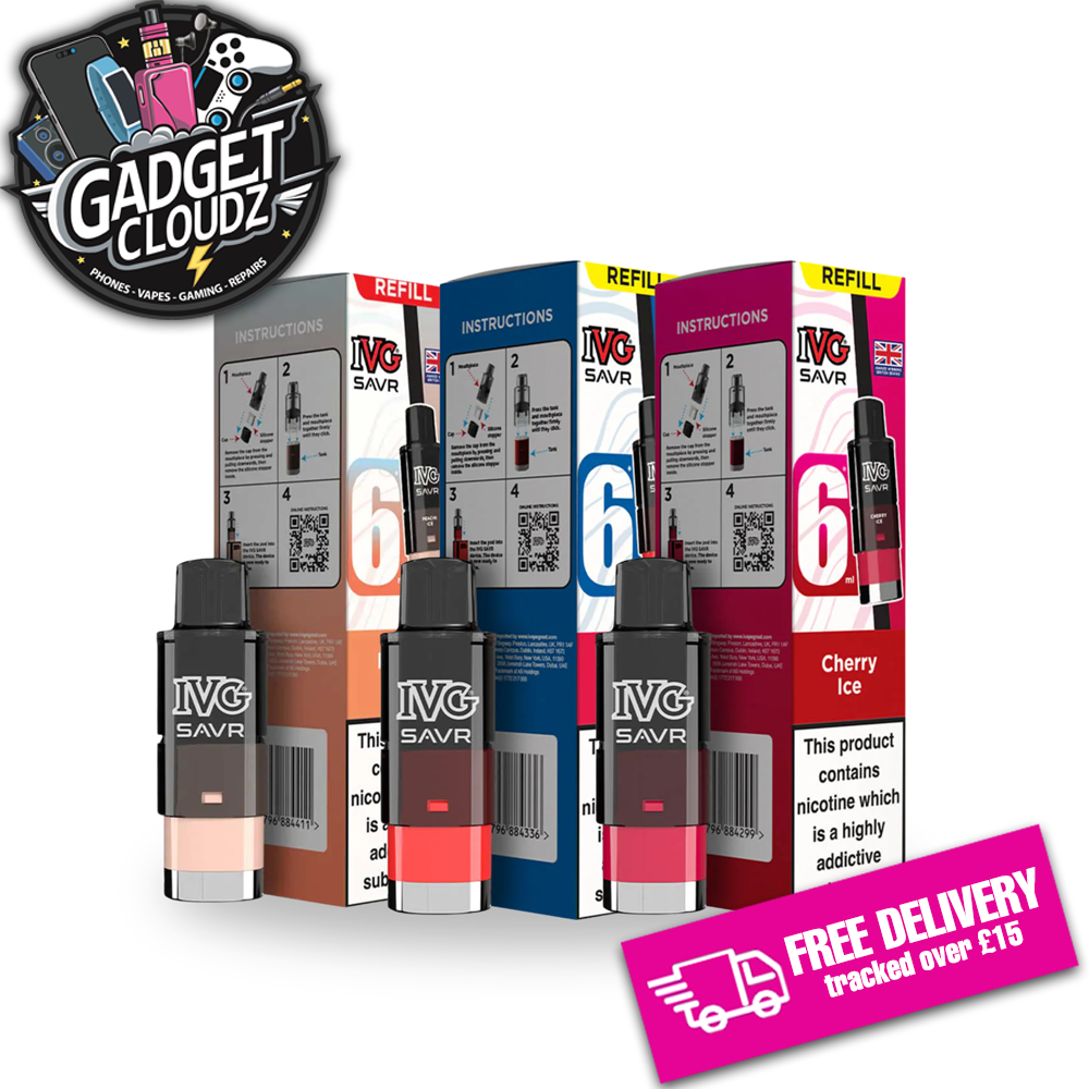 IVG SAVR Prefilled Pod + Refill Container