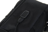 17" Tourer Laptop Backpack with Internal Pocket (BLACK)