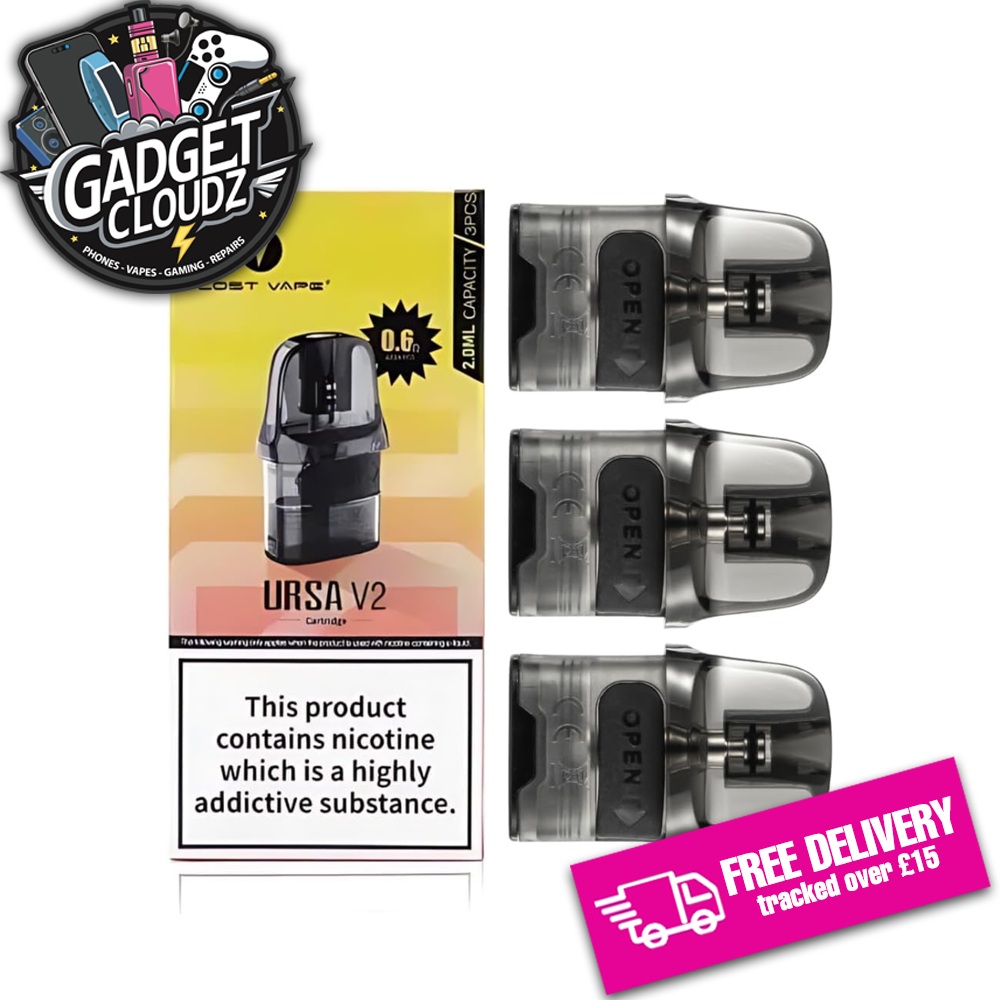 Lost Vape Ursa V2 Replacement Pod Cartriges 3 Pack