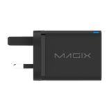 65W 3-Port Plug GaN Charger PD Power Delivery - UK Plug