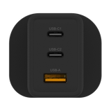 65W 3-Port Plug GaN Charger PD Power Delivery - UK Plug