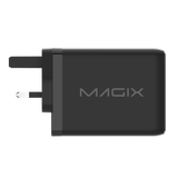 120W 4-Port Plug, GaN Charger PD Power Delivery - UK Plug