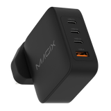 140W 4-Port Plug, GaN Charger PD Power Delivery - UK Plug