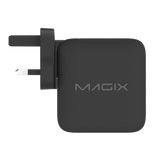 140W 4-Port Plug, GaN Charger PD Power Delivery - UK Plug