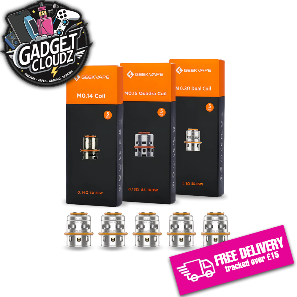 Geekvape M Series Replacement Coils 0.2/0.15/0.14 Ohms (5Pcs)