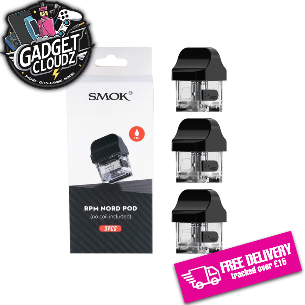 Smok RPM NORD Empty Replacement Pod Cartridges 2ml (3Pcs)