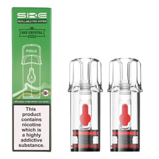 Crystal Plus Refillable Pod Cartridges 0.9Ohms (2Pcs)
