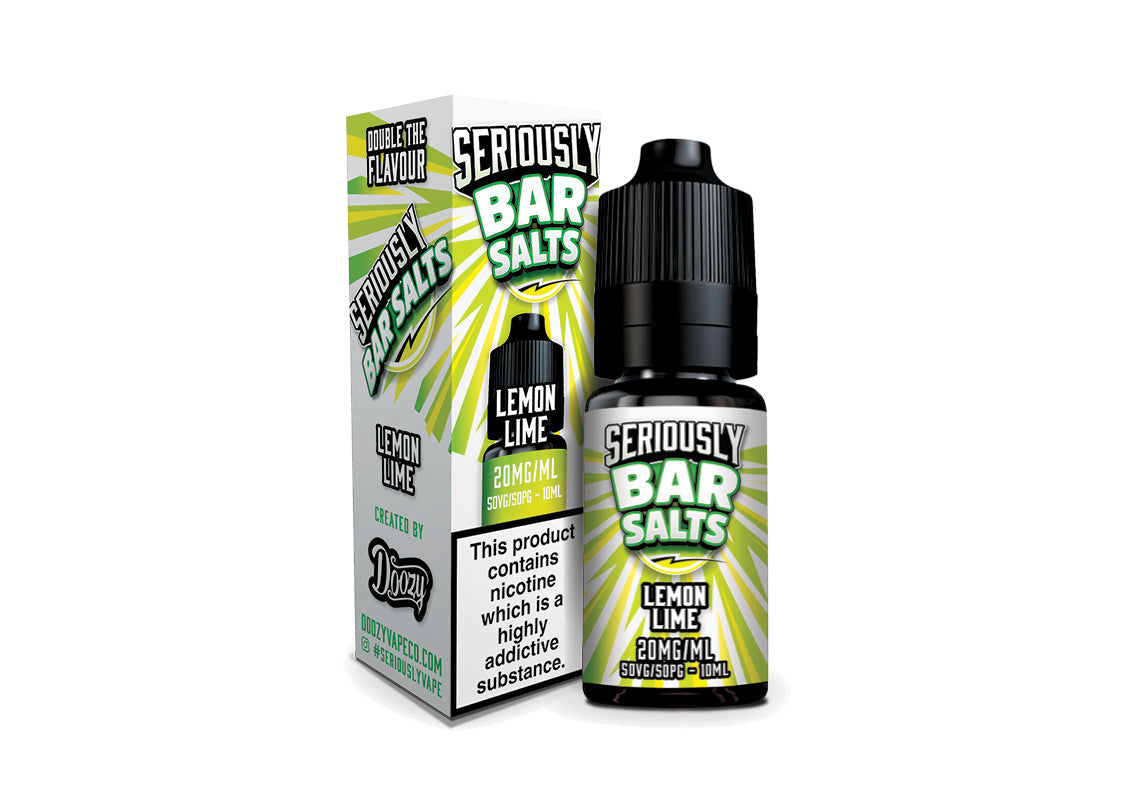 Lemon Lime By Seriously Bar Salts 10ml