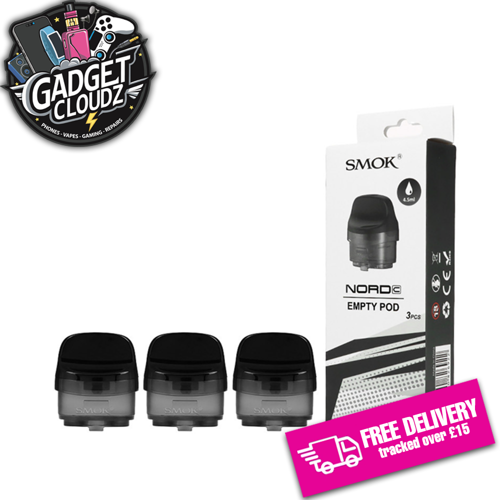 Smok NORD C Replacement Pod Cartridges Empty 4.5ml (3Pcs)