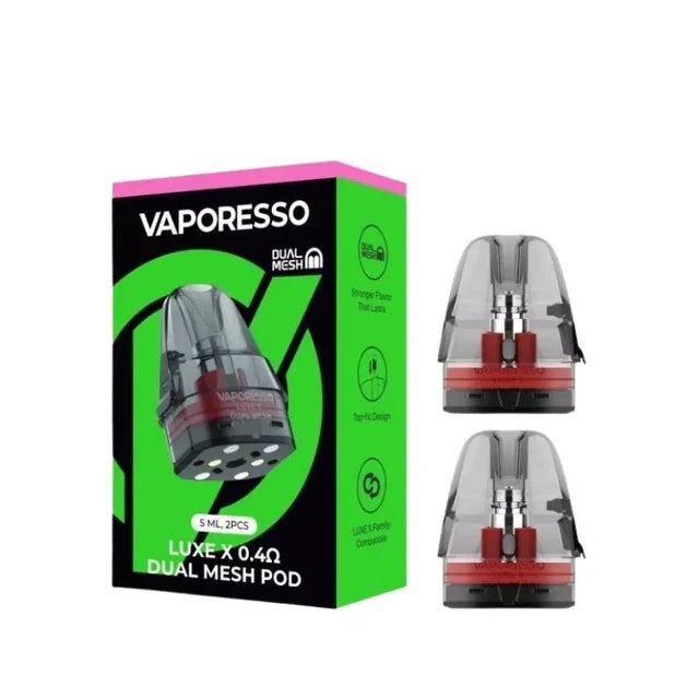 Vaporesso LUXE X Dual Mesh Replacement Pod 2ml / 5ml XL (2Pcs)