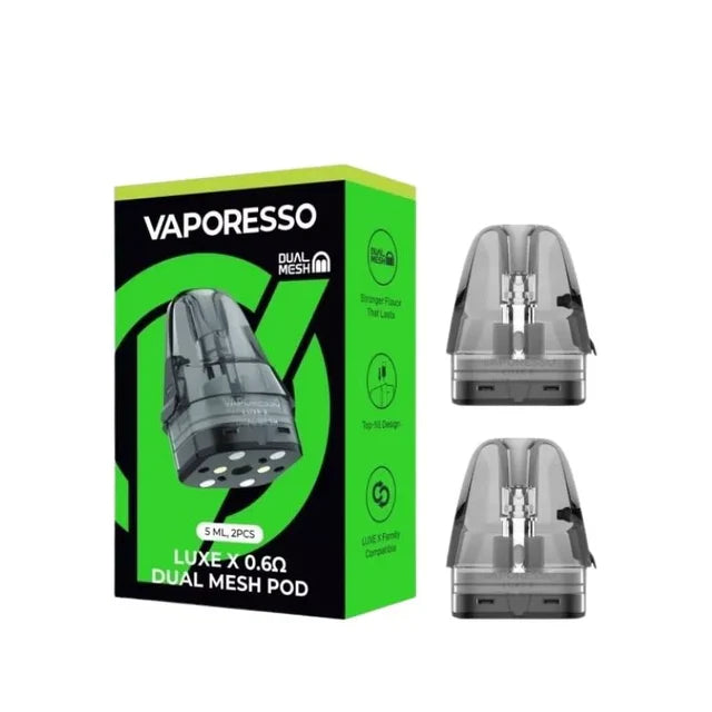 Vaporesso LUXE X Dual Mesh Replacement Pod 2ml / 5ml XL (2Pcs)
