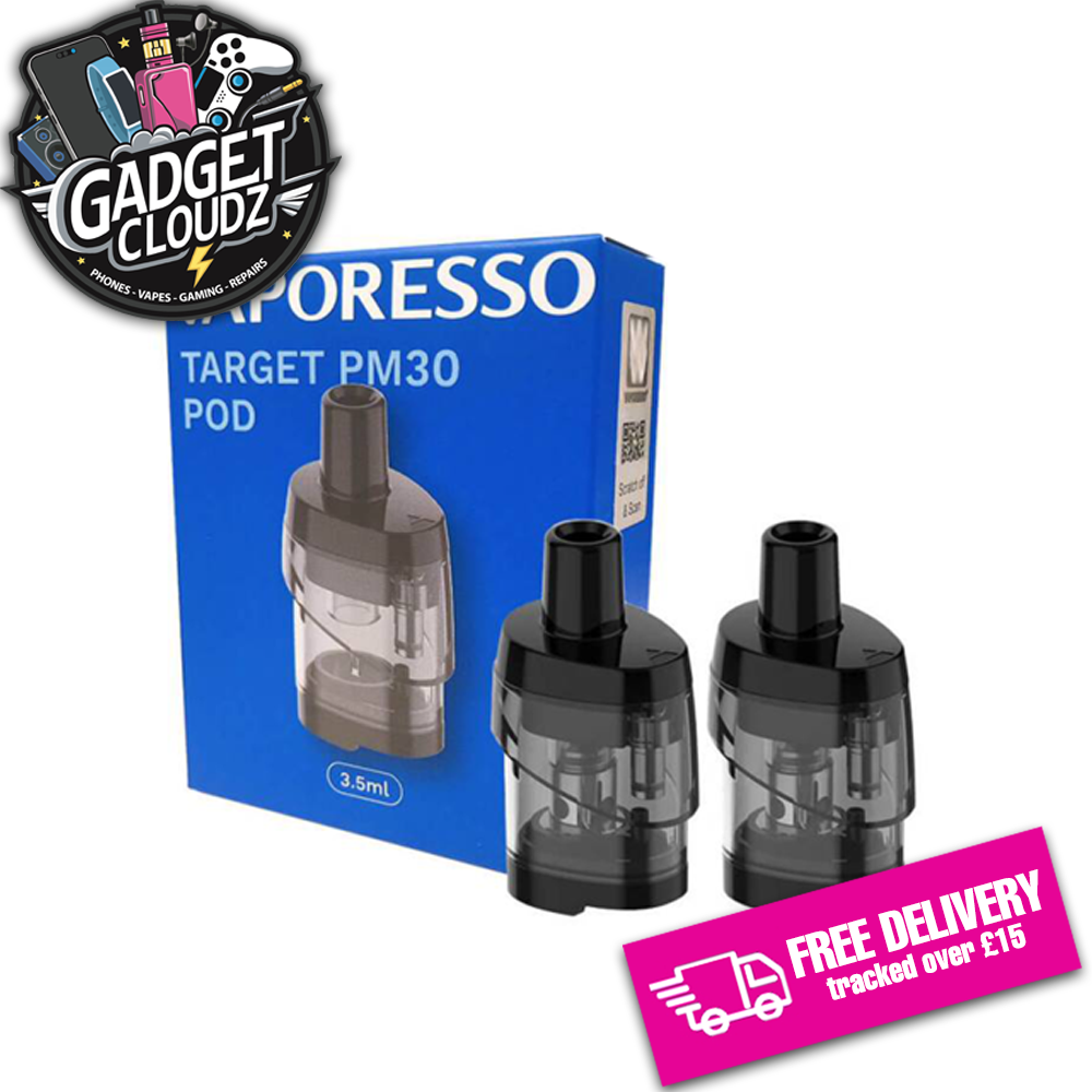 Vaporesso TARGET PM30 Empty Replacement Pod Cartridges 4ml (2pcs)