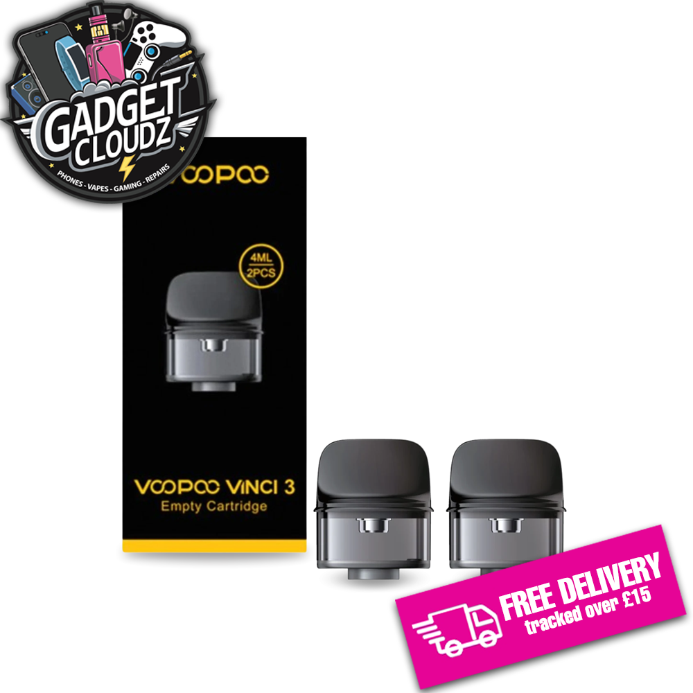 Voopoo Vinci 3 Replacement Pod XL 4ml Empty Cartridges Pack of 2