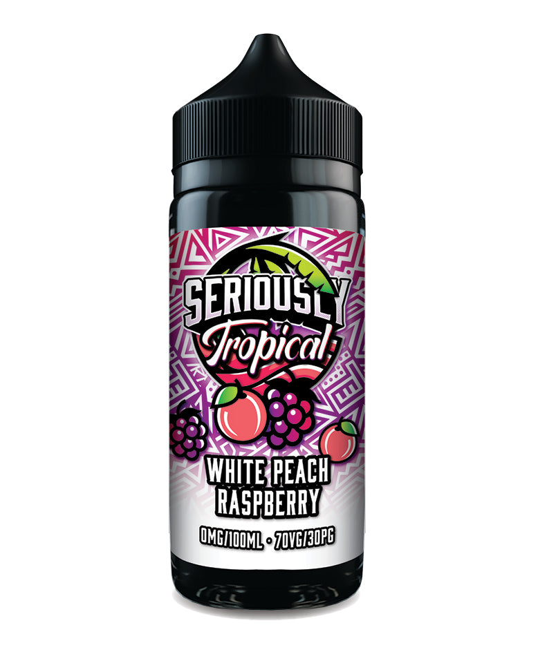 White Peach Raspberry By Seriously Tropical 100ml Shortfill