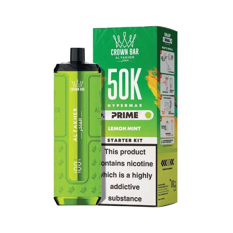 PRIME 50K by Crown Bar Prefilled Pod Kit