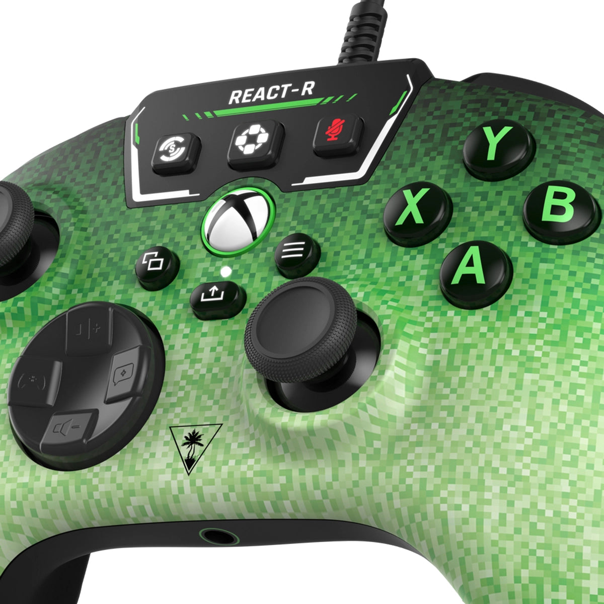 Turtle Beach React-R, Gamepad, PC, Xbox One, Xbox Series S, Xbox Series X, D-pad, Menu button, Share button, View button, Analogue / Digital, Wired, USB 2