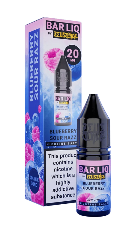 Blueberry Sour Razz by Zeus Juice Bar Liq 10ml