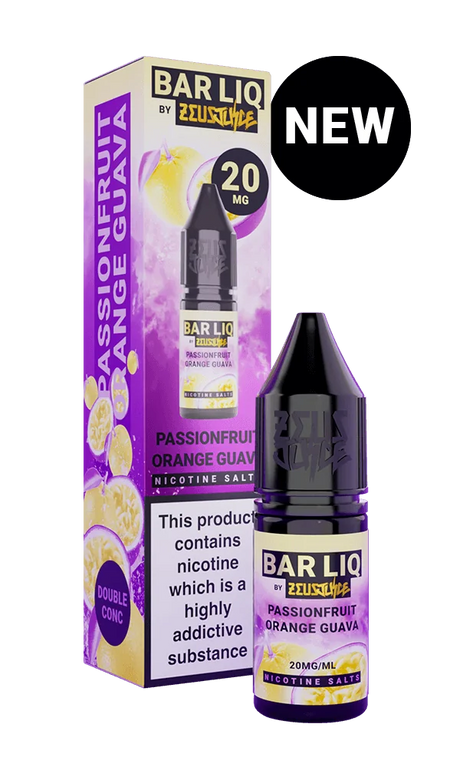 Passionfruit Orange Guava by Zeus Juice Bar Liq 10ml