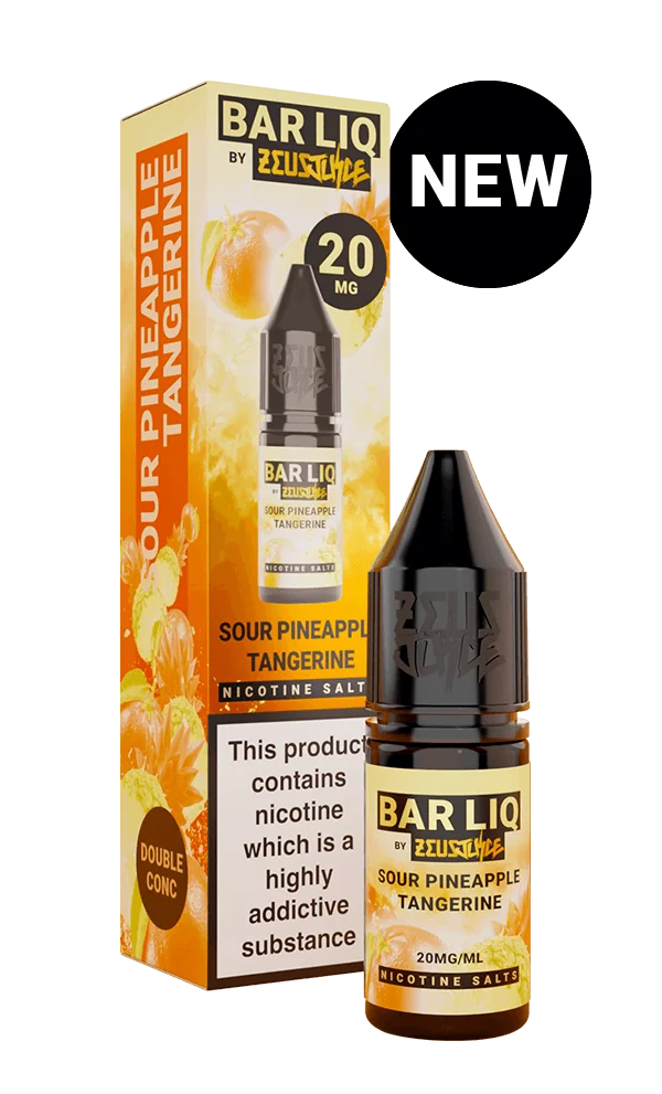Sour Pineapple Tangerine by Zeus Juice Bar Liq 10ml