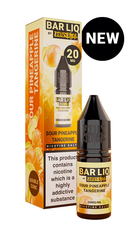 Sour Pineapple Tangerine by Zeus Juice Bar Liq 10ml