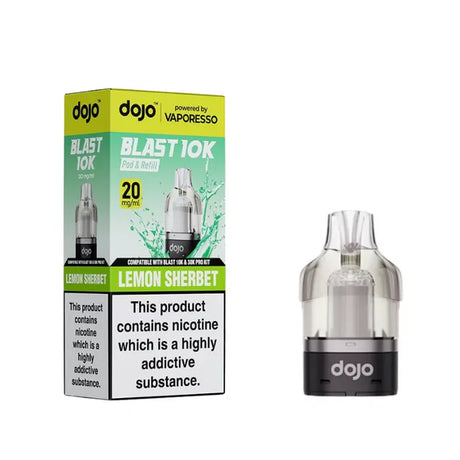 Vaporesso Dojo Blast 10K Prefilled Pods - FREE POSTAGE