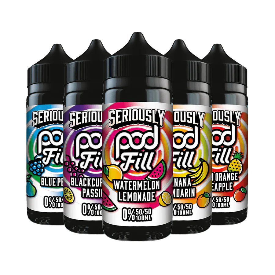Seriously Pod Fill 100ml Shortfill