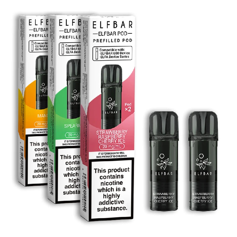 Elf Bar 600 Prefilled Pods 2Pcs