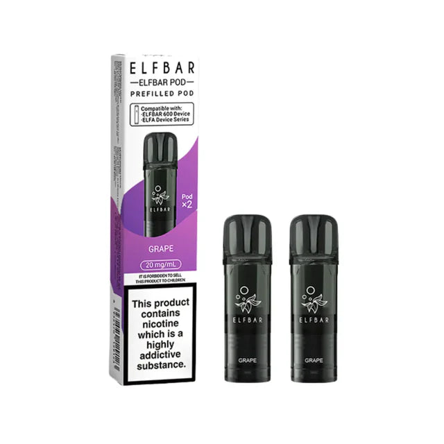 Elf Bar 600 Prefilled Pods 2Pcs