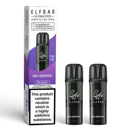 Elf Bar 600 Prefilled Pods 2Pcs