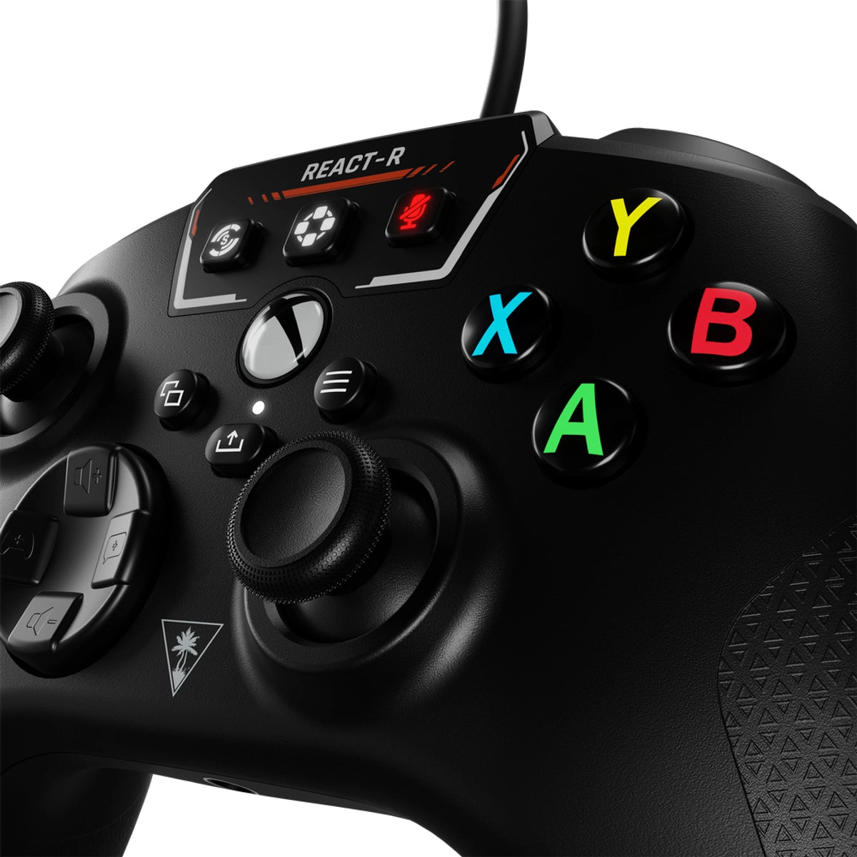 Turtle Beach React-R, Gamepad, PC, Xbox One, Xbox Series S, Xbox Series X, D-pad, Menu button, Share button, View button, Analogue / Digital, Wired, USB 4