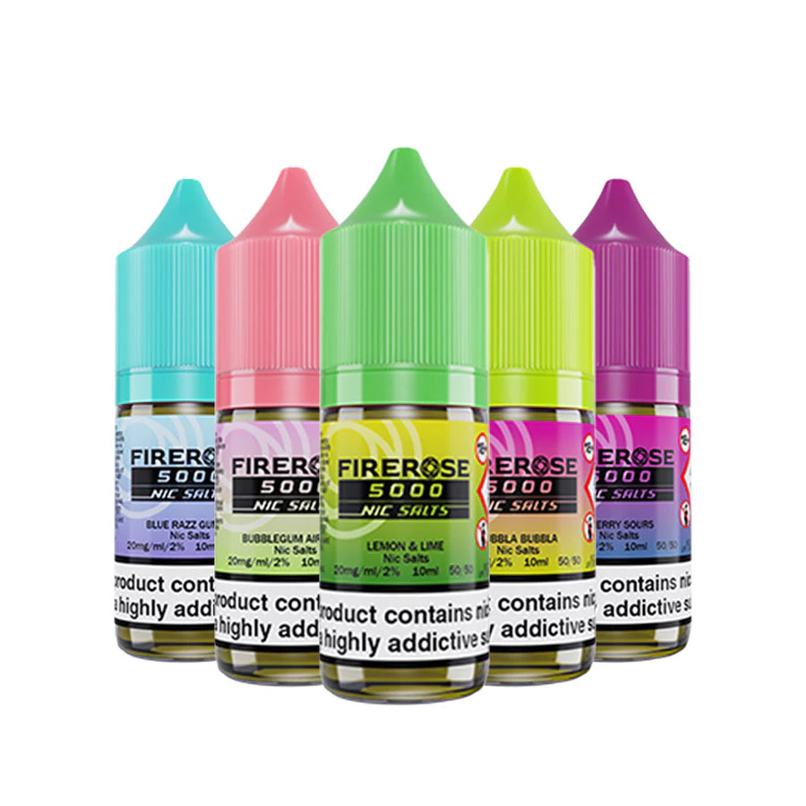 Firerose 5000 Nic Salts By Elux 10ml