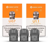 Geekvape SONDER U Replacement Pod Cartridges 1.1 / 0.7 (3Pcs)