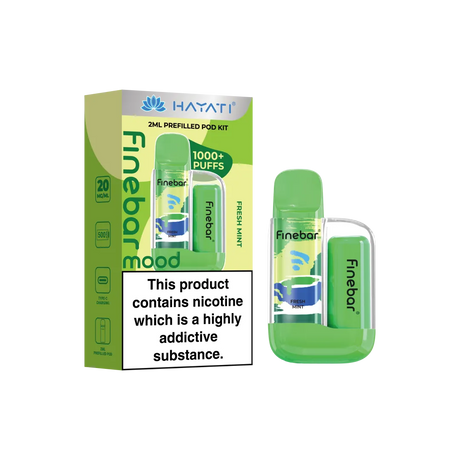 Hayati Finebar Mood 1000 Puffs Pod Vape Kit