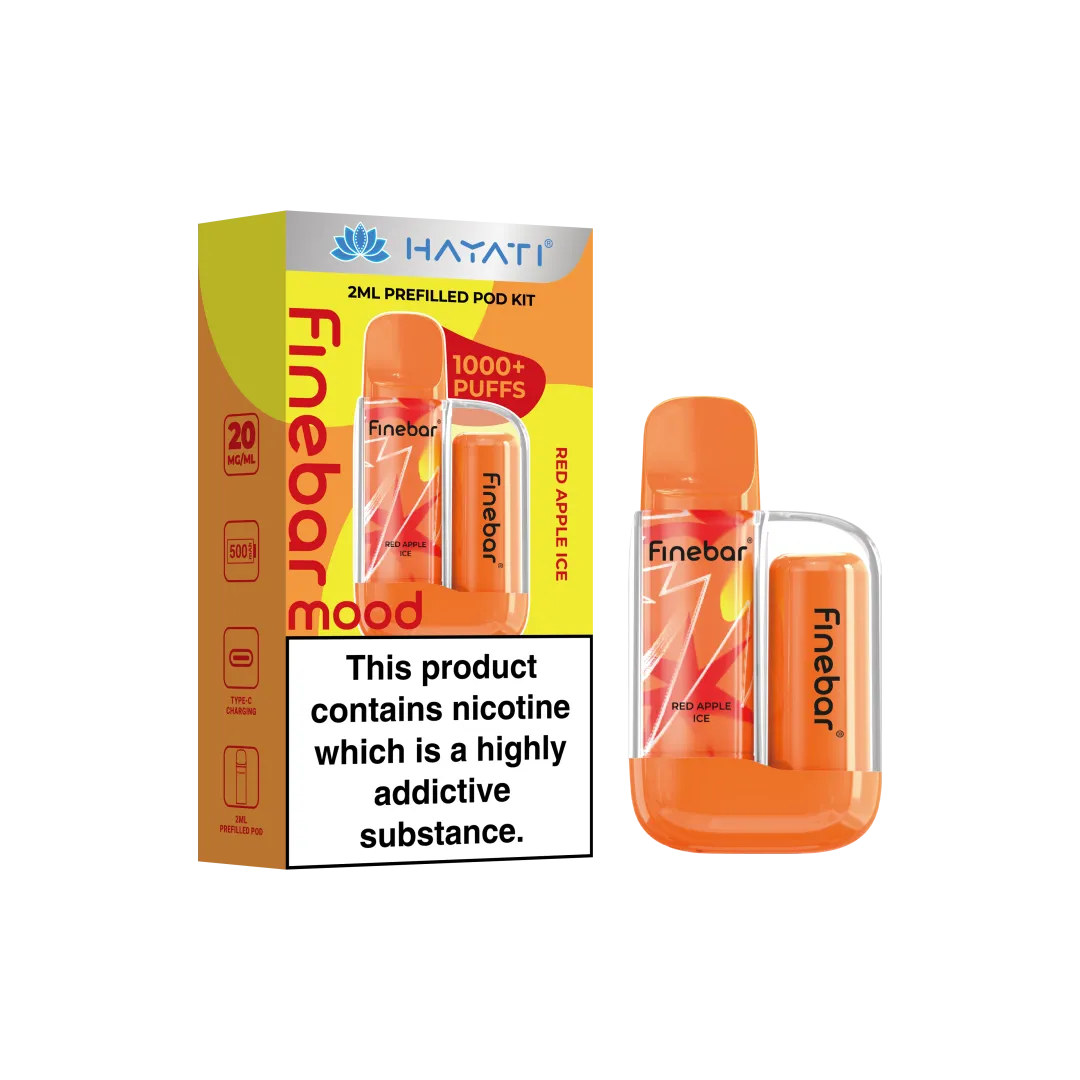Hayati Finebar Mood 1000 Puffs Pod Vape Kit