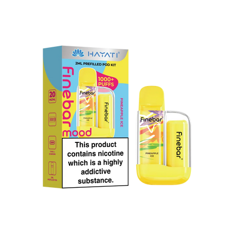 Hayati Finebar Mood 1000 Puffs Pod Vape Kit