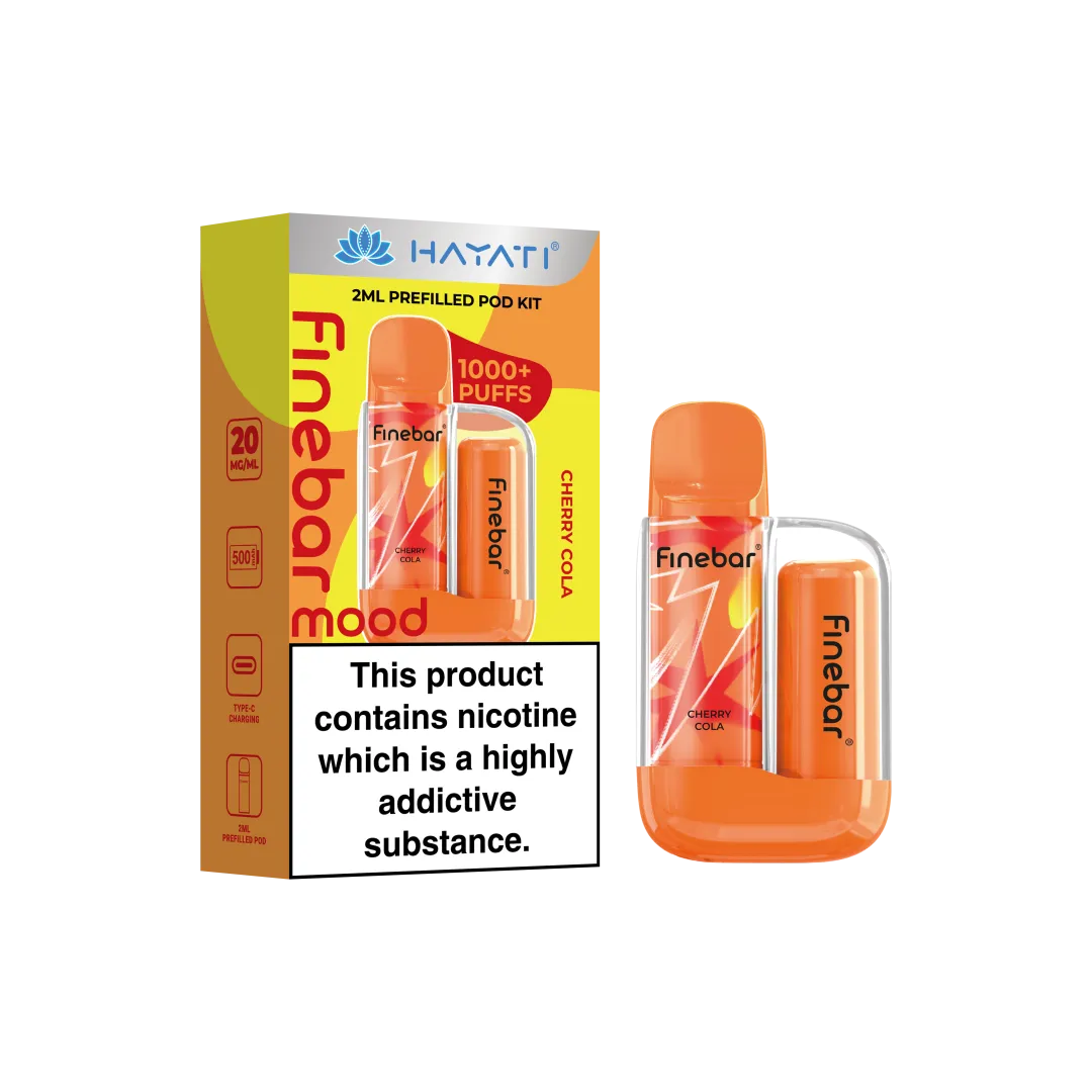 Hayati Finebar Mood 1000 Puffs Pod Vape Kit