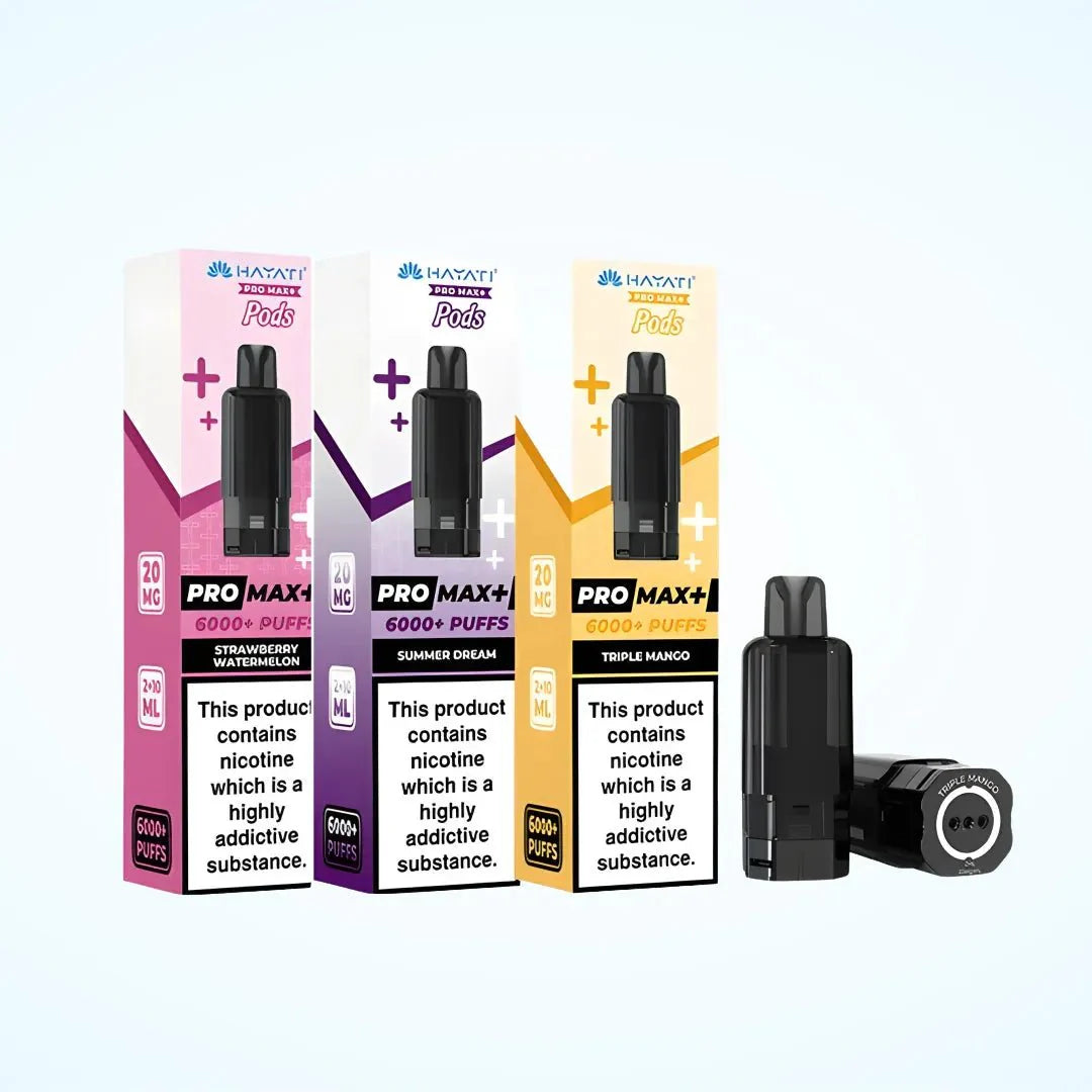 Hayati Pro Max Plus 6000 Pre-Filled Pods