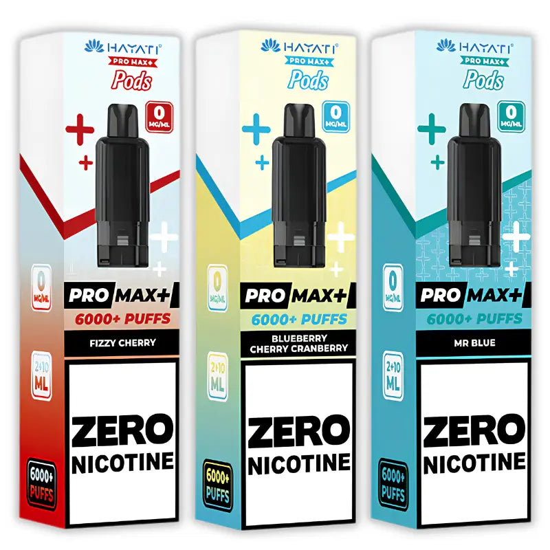 Hayati Pro Max Plus 6000 Pre-Filled Pods Zero Nicotine