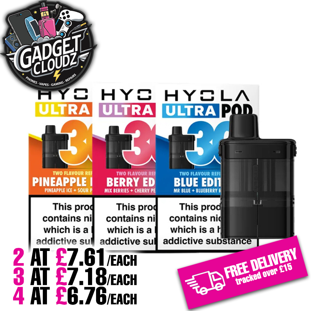 Hyola Ultra 30K Puffs Prefilled Pods
