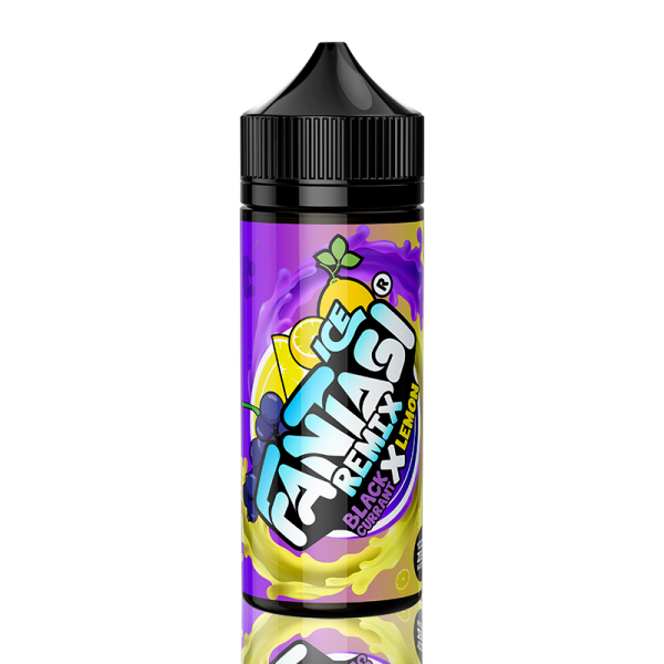 Blackcurrant X Lemon Ice By Fantasi Shortfill 100ml