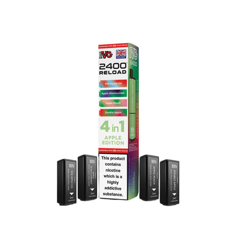 IVG 2400 RELOAD 4 IN 1 PREFILLED PODS