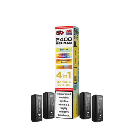 IVG 2400 RELOAD 4 IN 1 PREFILLED PODS