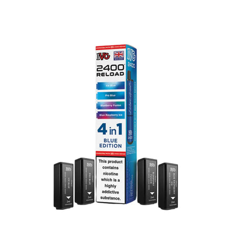 IVG 2400 RELOAD 4 IN 1 PREFILLED PODS