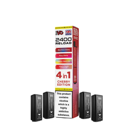 IVG 2400 RELOAD 4 IN 1 PREFILLED PODS