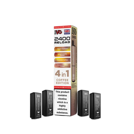 IVG 2400 RELOAD 4 IN 1 PREFILLED PODS