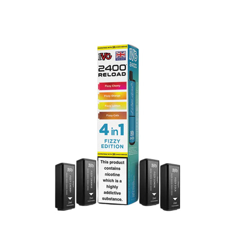 IVG 2400 RELOAD 4 IN 1 PREFILLED PODS