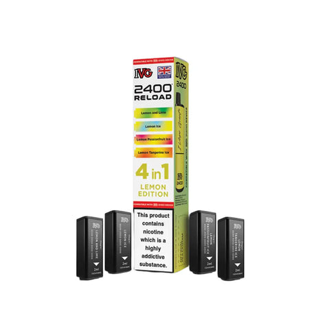 IVG 2400 RELOAD 4 IN 1 PREFILLED PODS